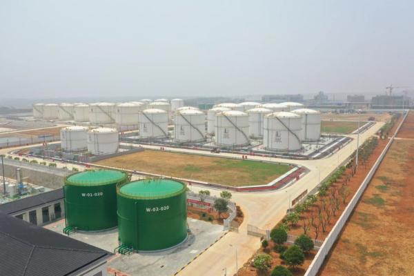 中石化鄂西最大成品油油库投入使用